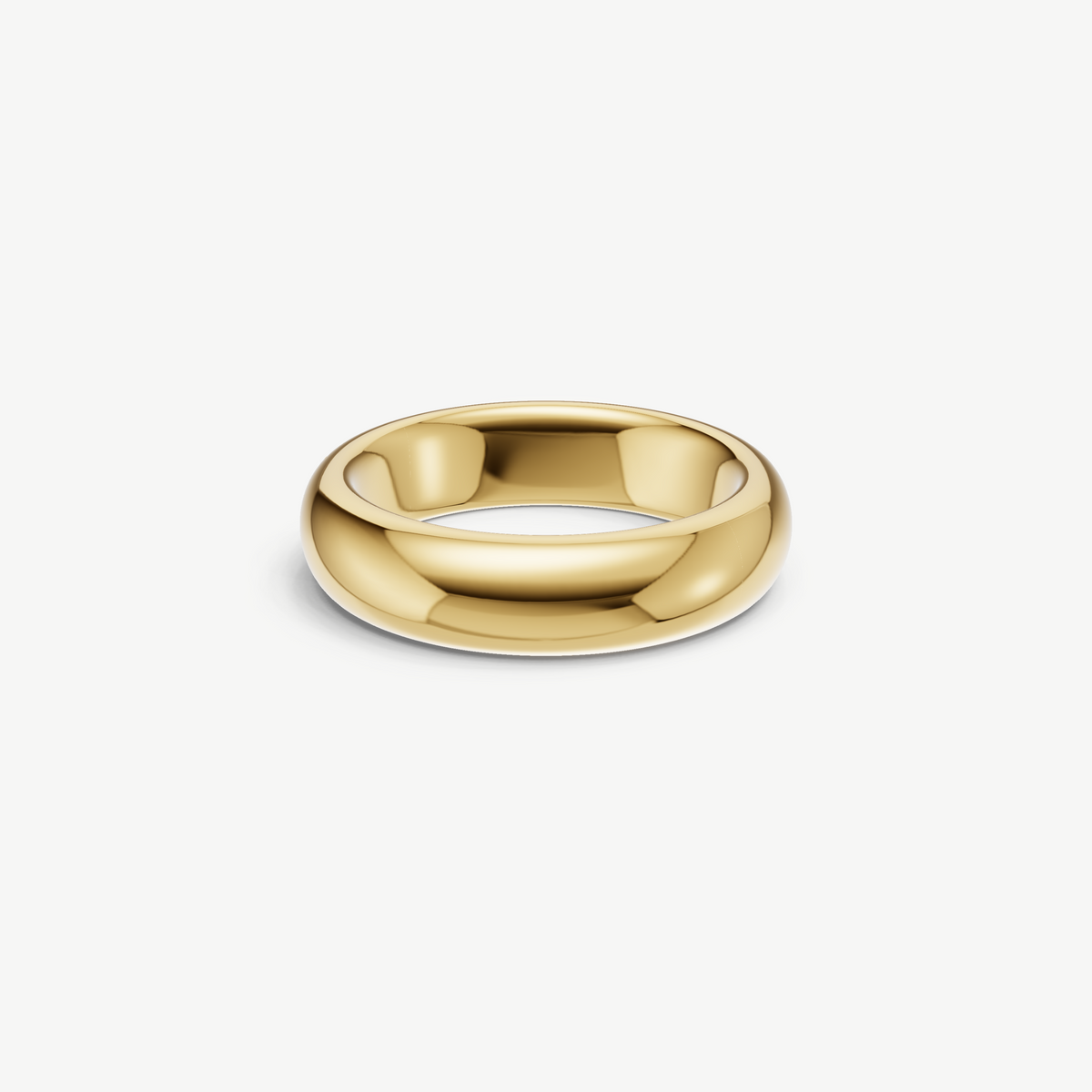 Signature Gold Pinky Ring -Thick