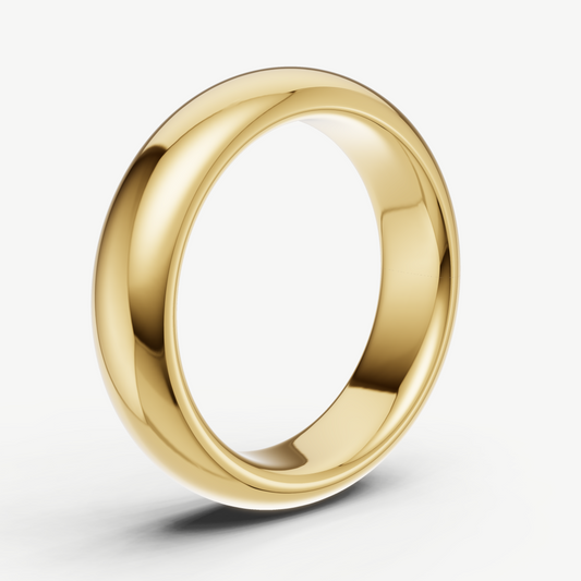 Signature Gold Pinky Ring -Thick