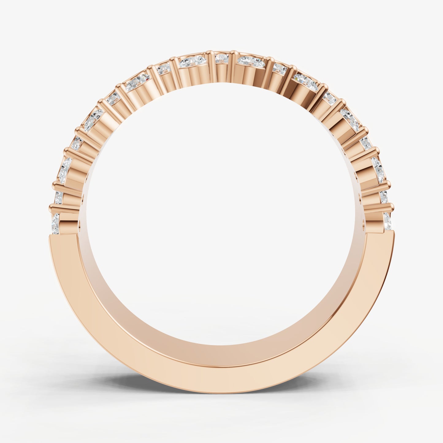 Fracture Diamond Cigar Band