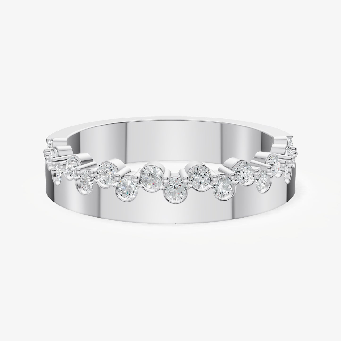 Fracture Diamond Cigar Band