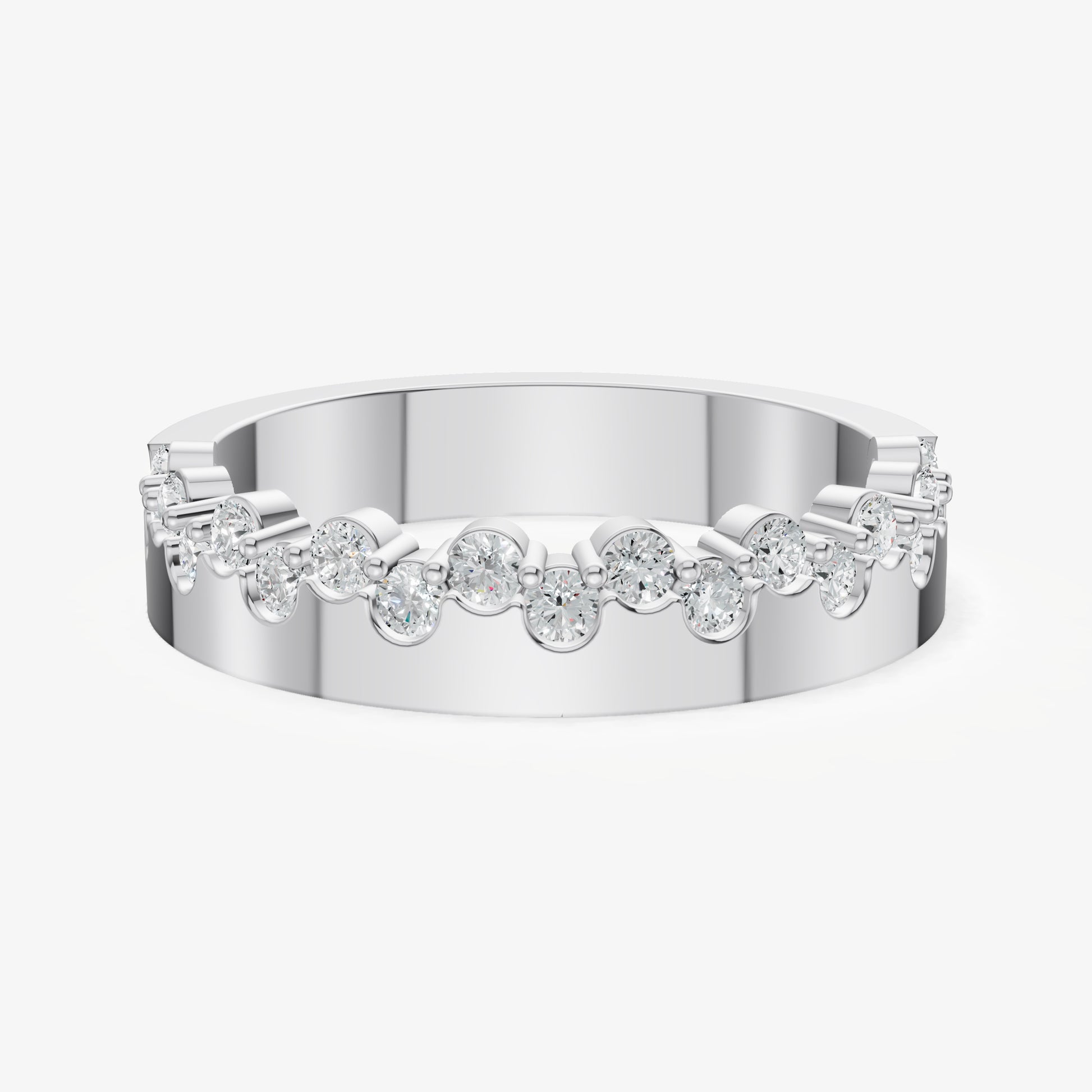 Fracture Diamond Cigar Band