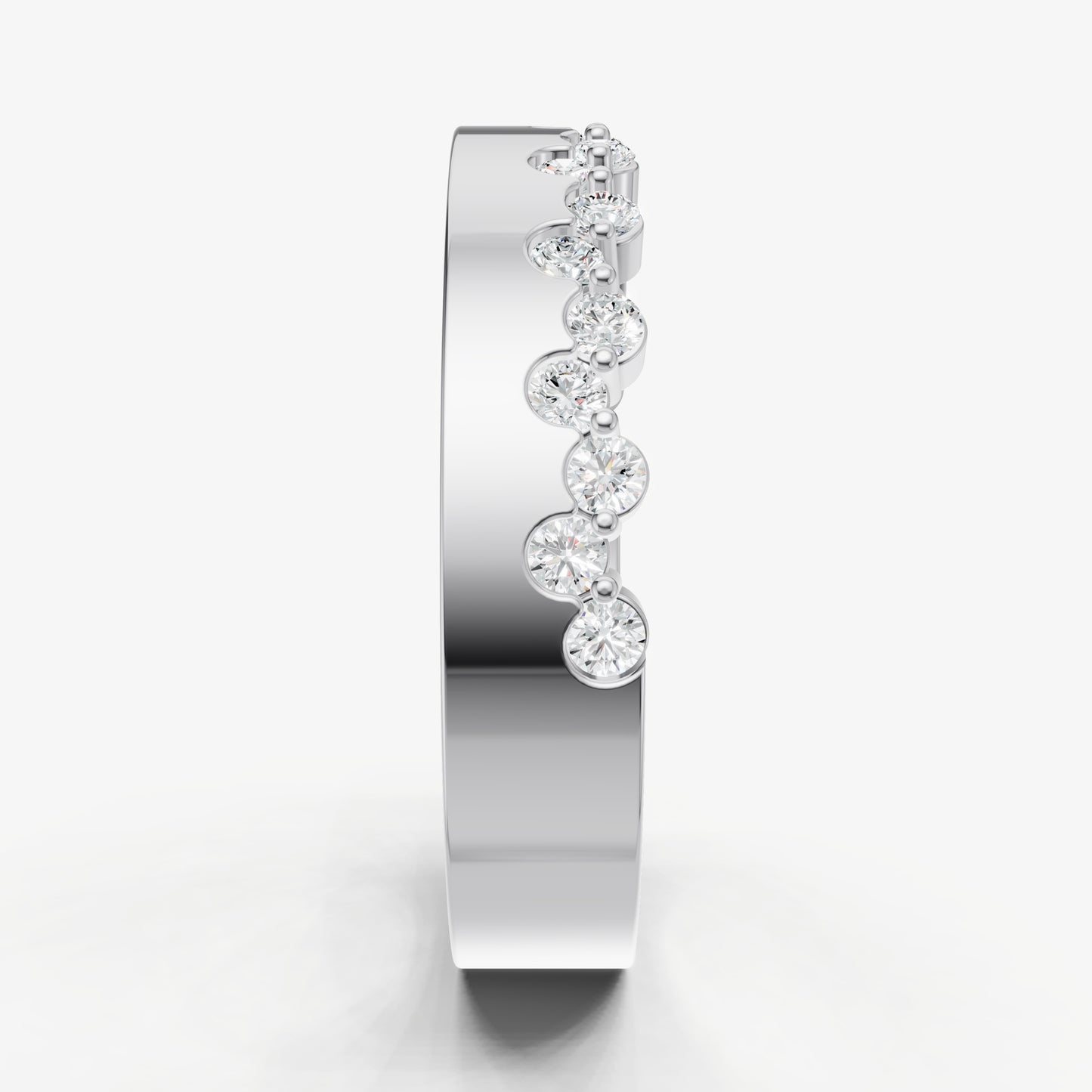 Fracture Diamond Cigar Band