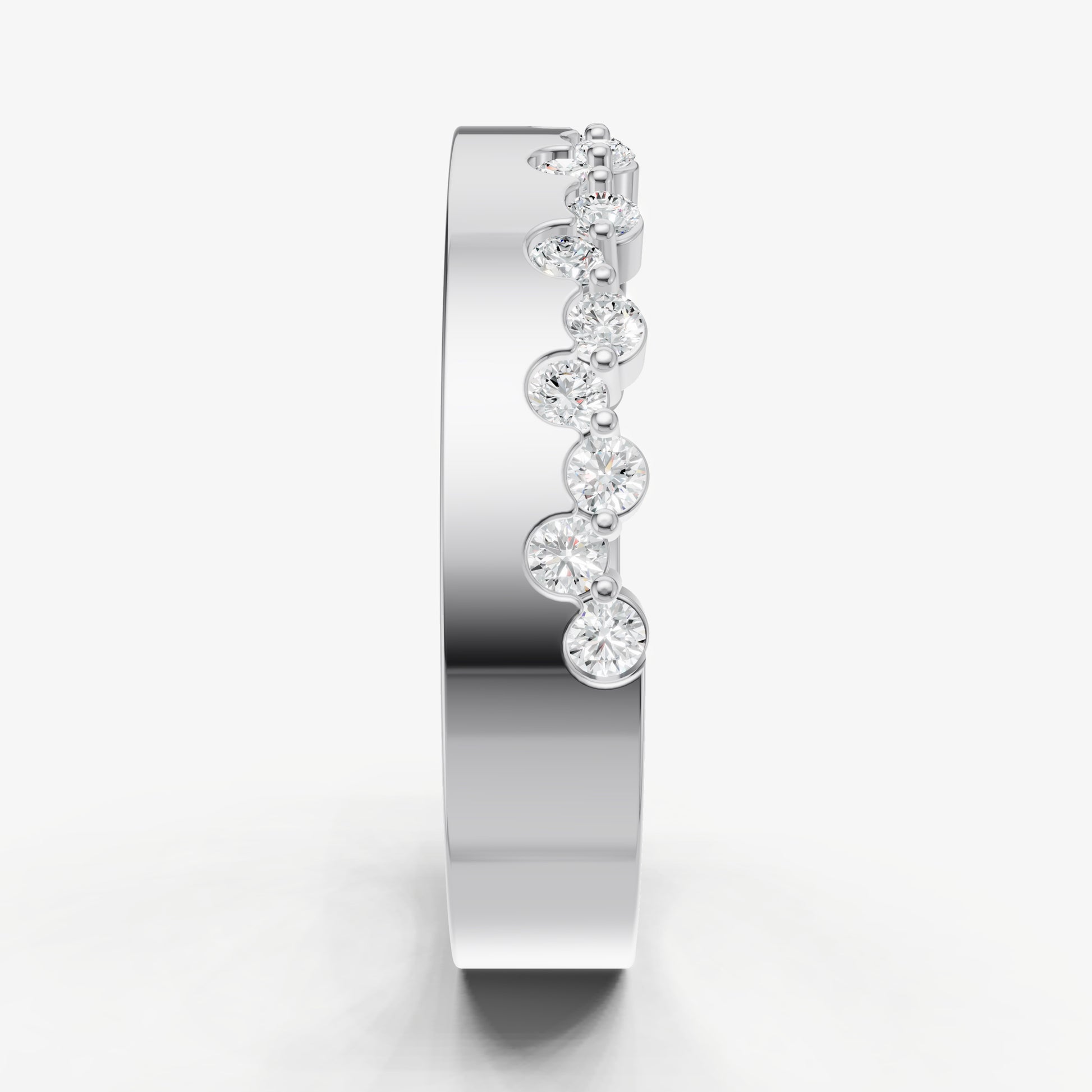 Fracture Diamond Cigar Band