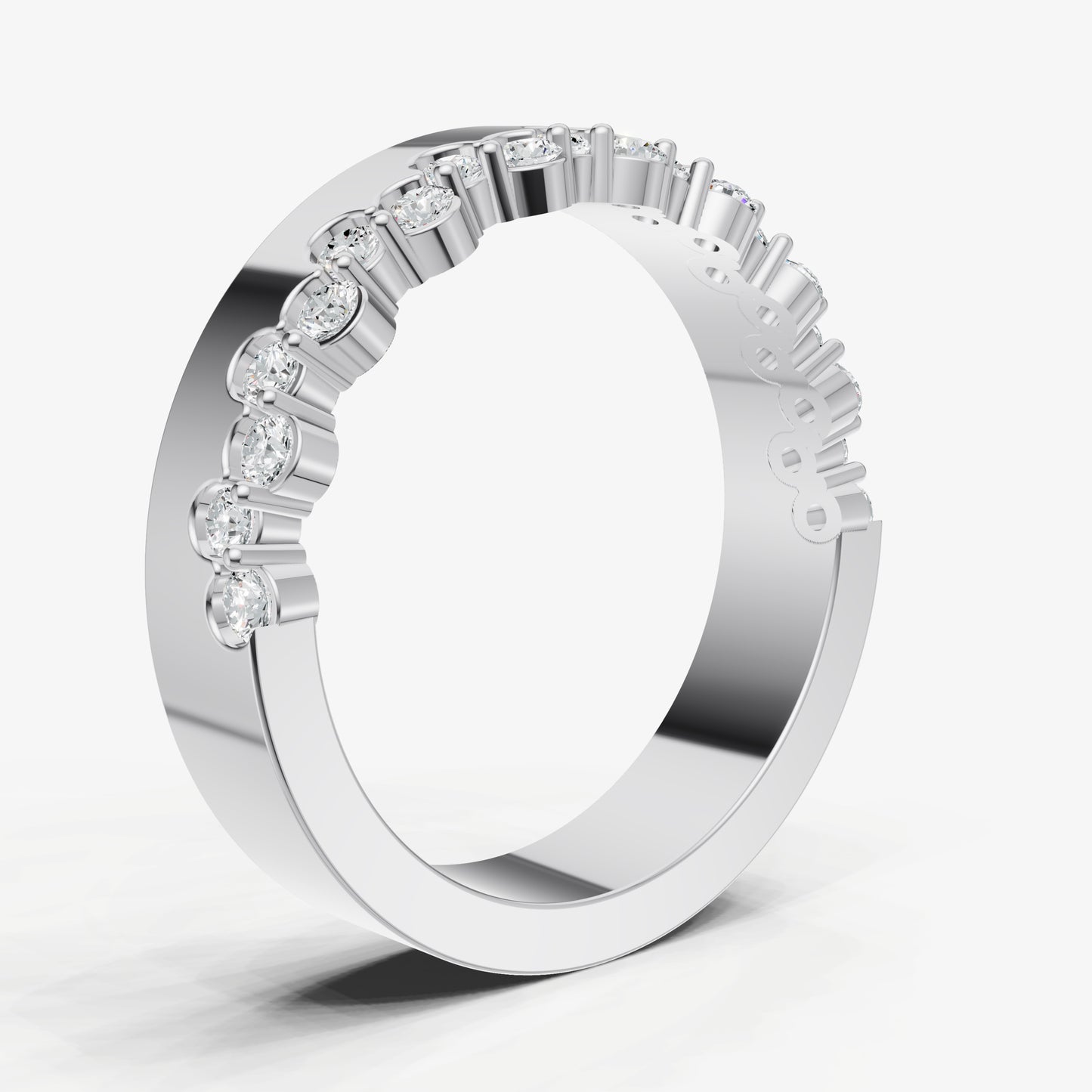 Fracture Diamond Cigar Band