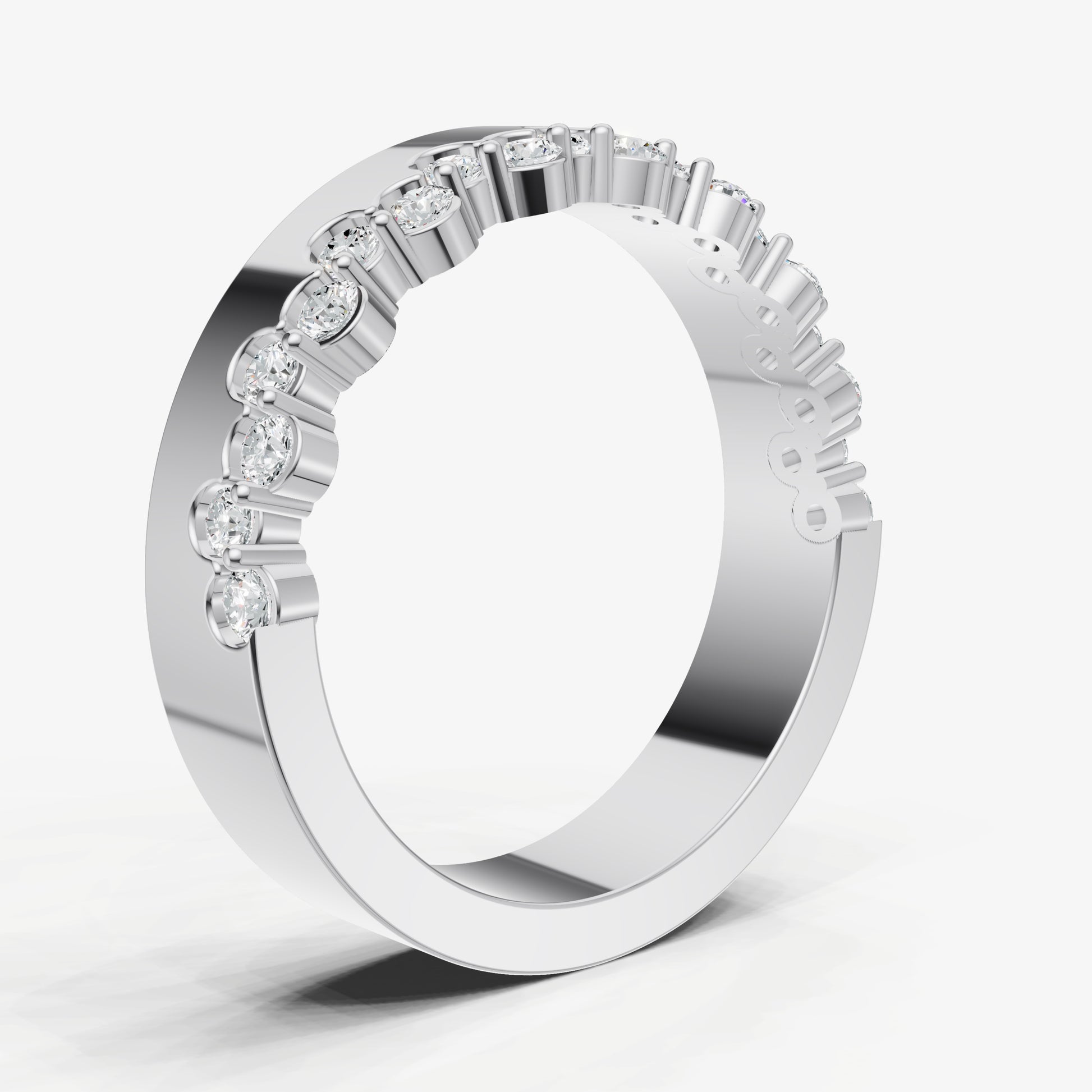 Fracture Diamond Cigar Band