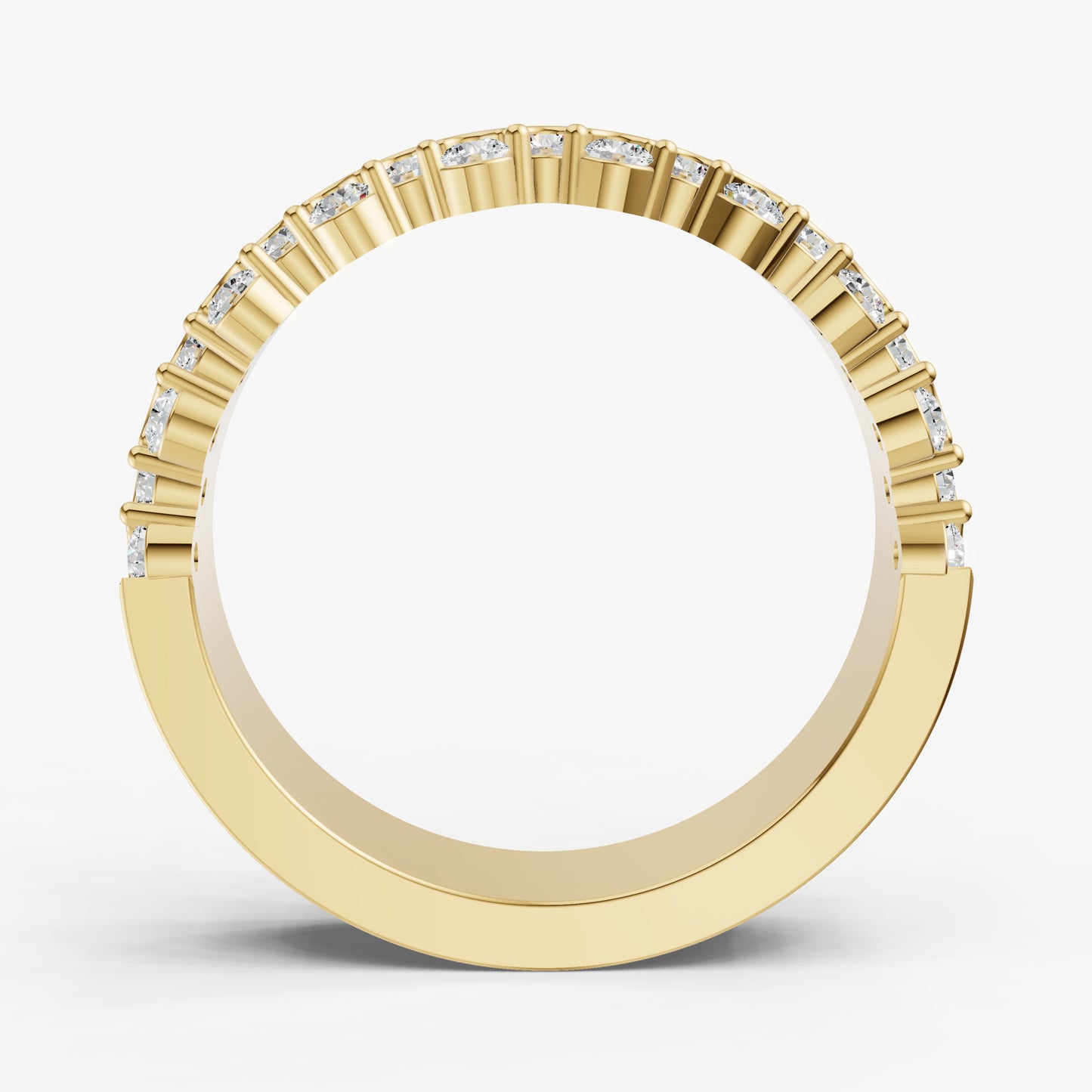 Fracture Diamond Cigar Band