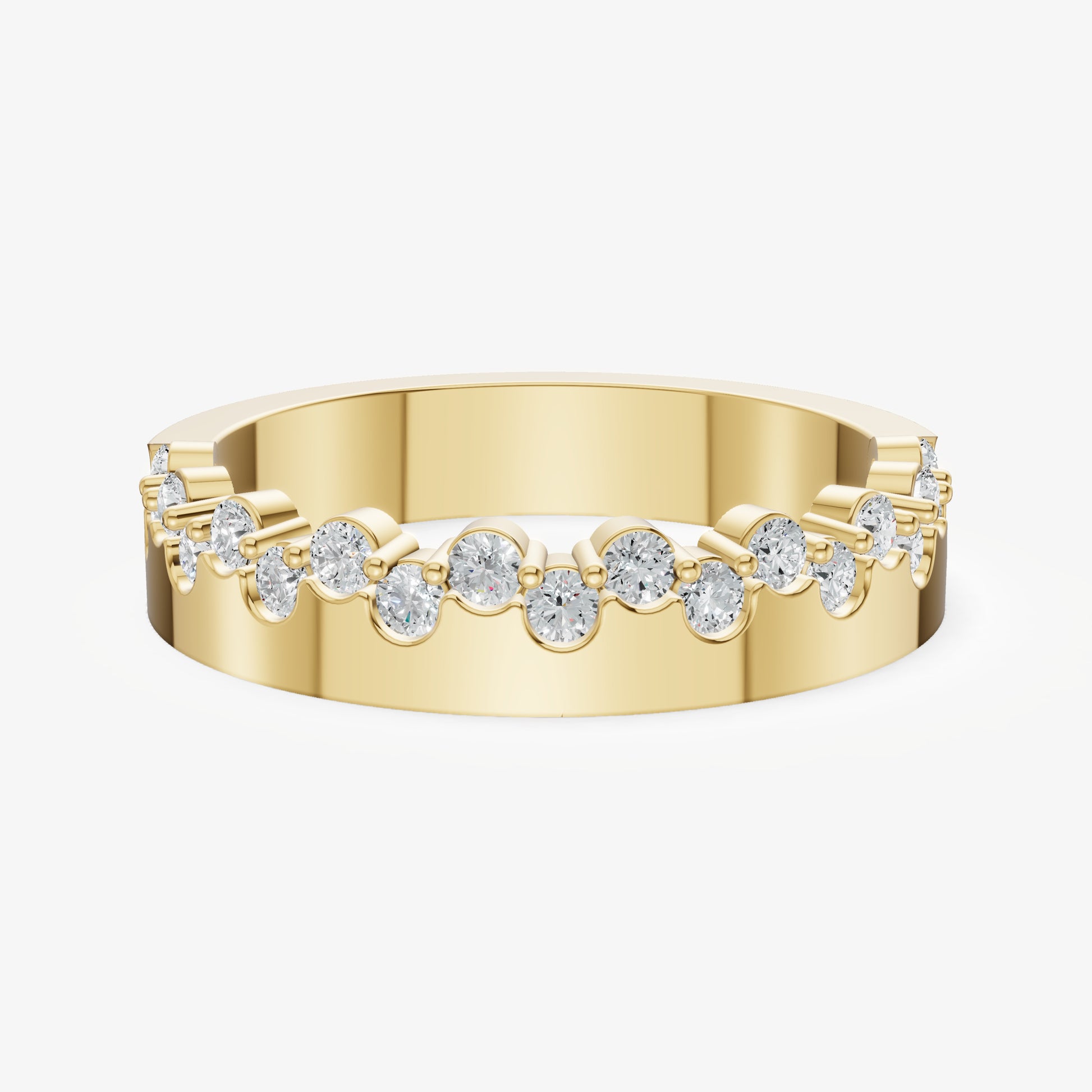 Fracture Diamond Cigar Band