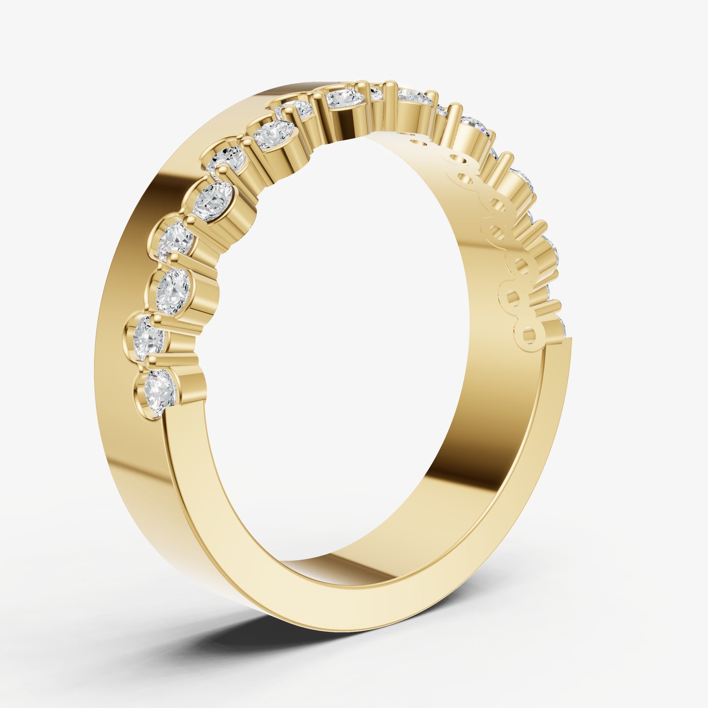 Fracture Diamond Cigar Band