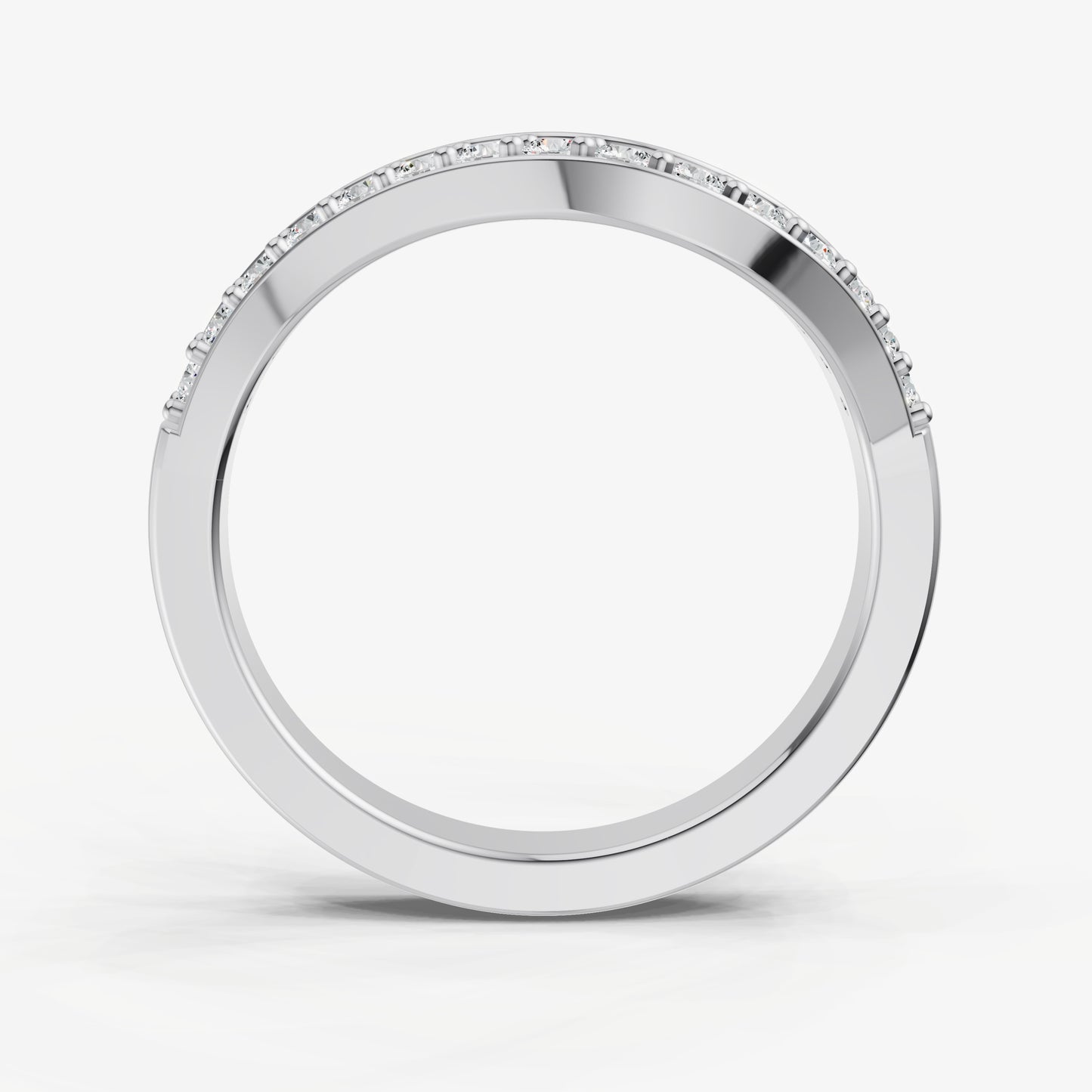 Diamond Edge Curved Band