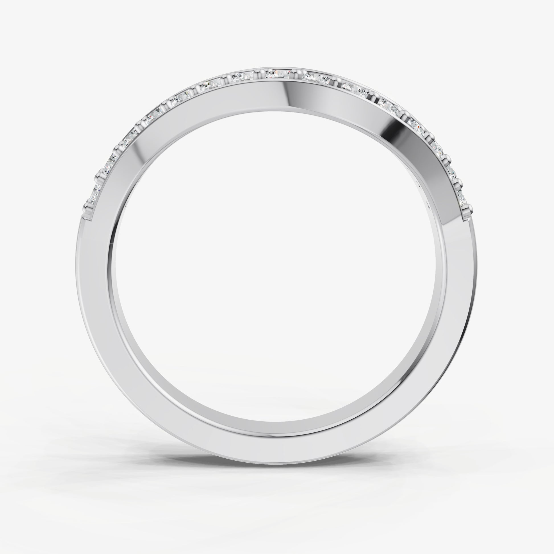 Diamond Edge Curved Band