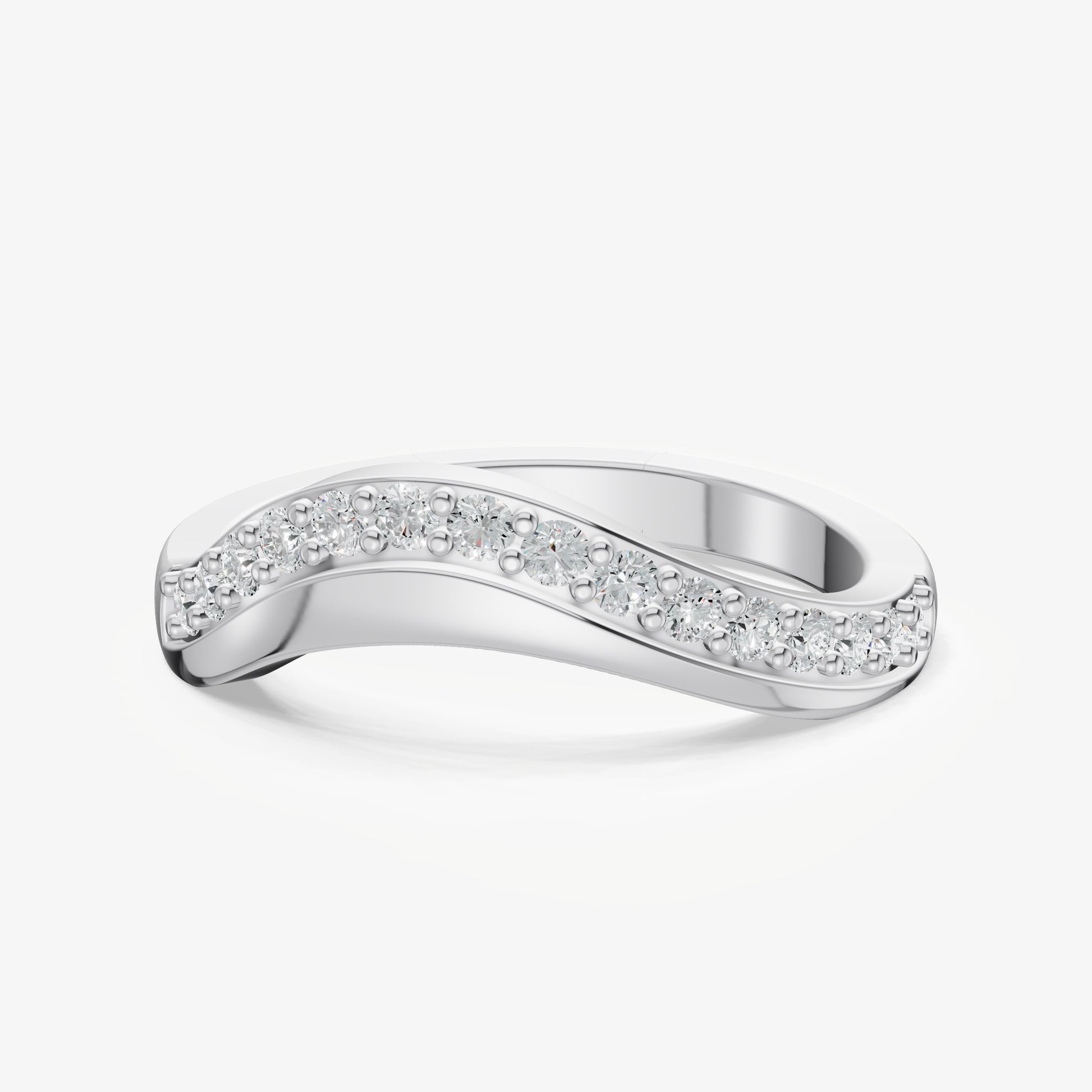 Diamond Edge Curved Band
