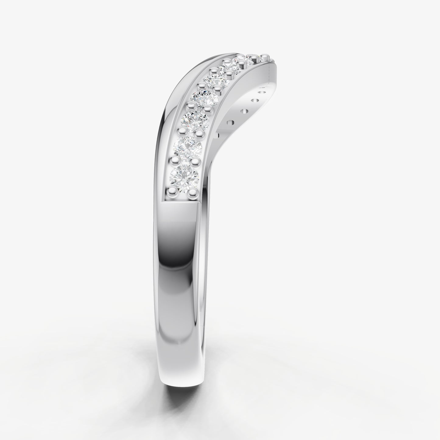 Diamond Edge Curved Band