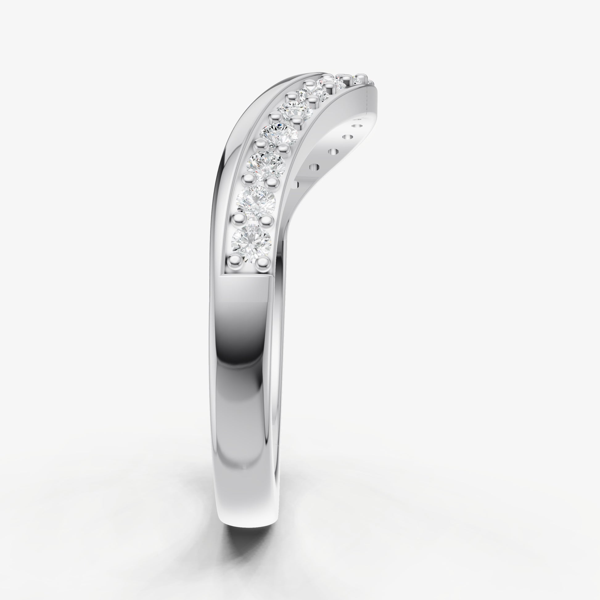 Diamond Edge Curved Band