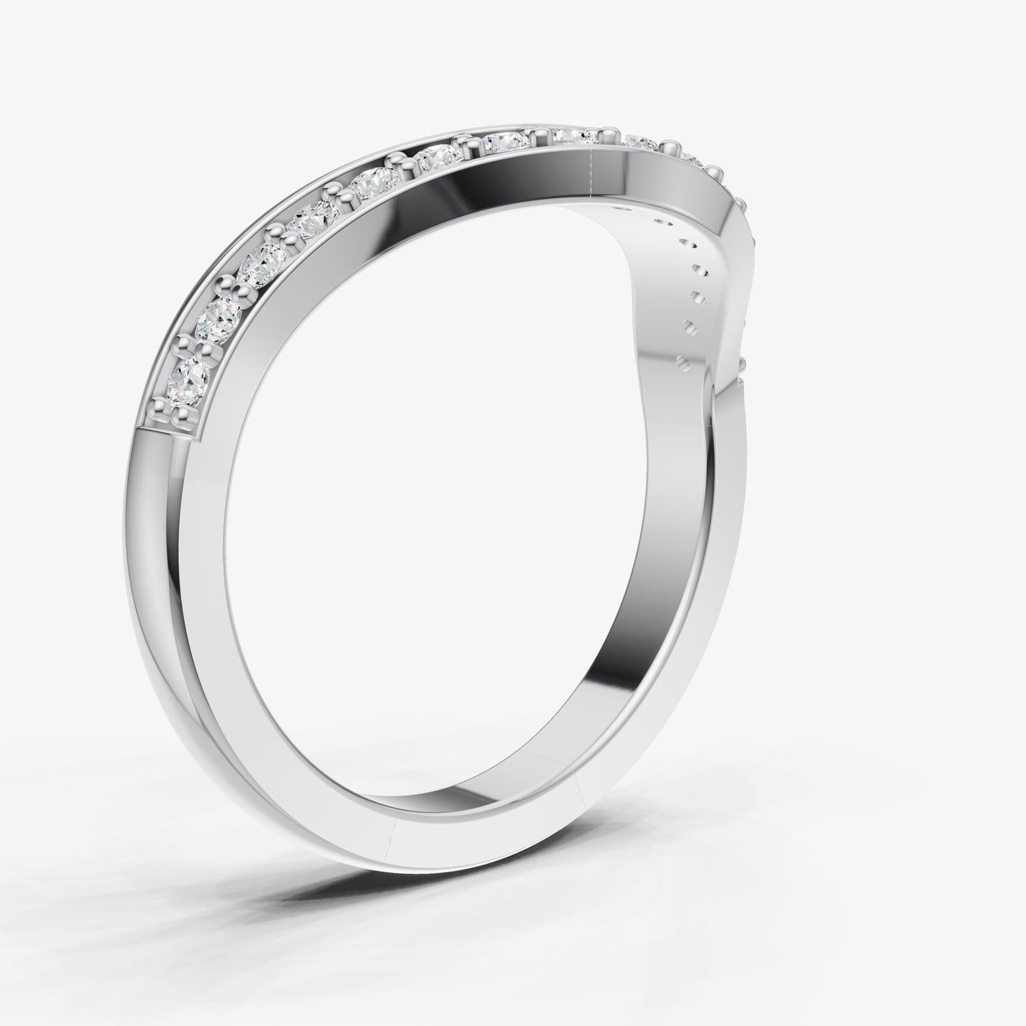 Diamond Edge Curved Band