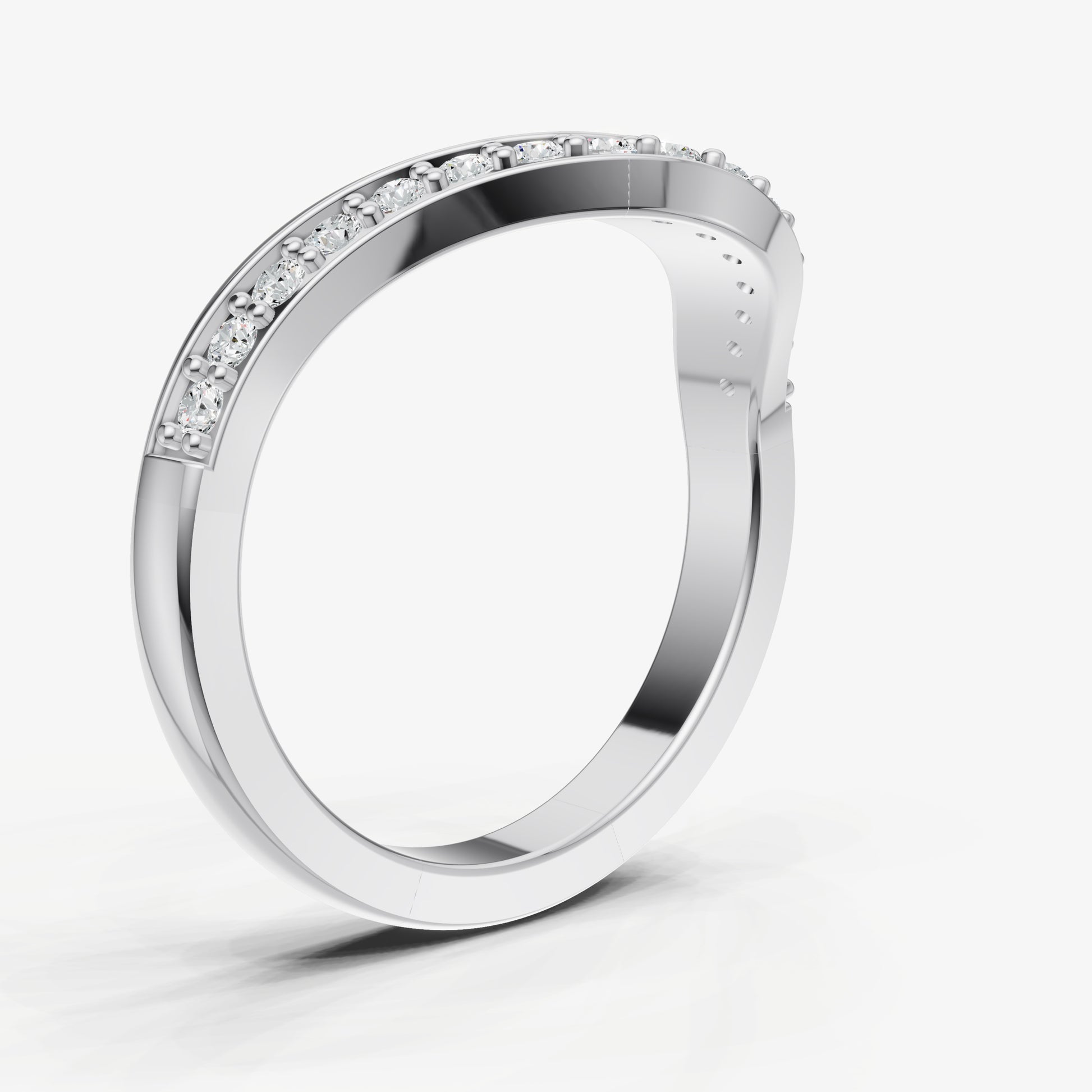 Diamond Edge Curved Band