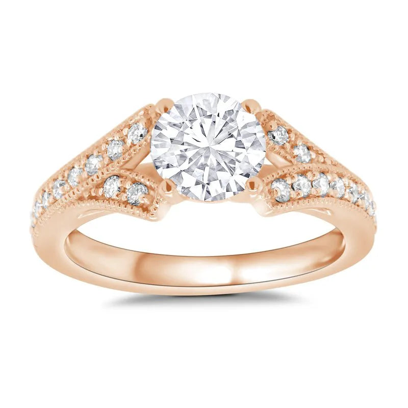 Round Ophelia Engagement Ring
