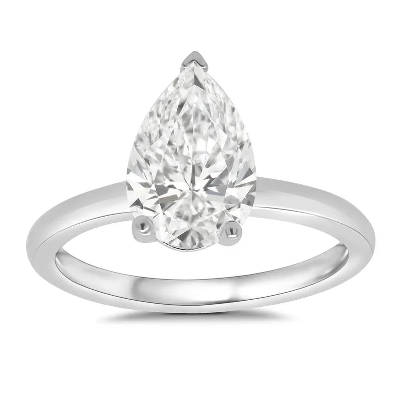 Lab Grown Pear Pippa Engagement Ring