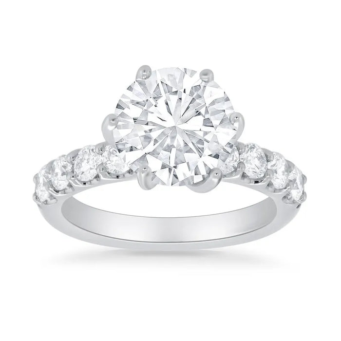 Round Gracie Engagement Ring