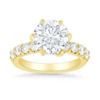 Lab Grown Round Gracie Engagement Ring