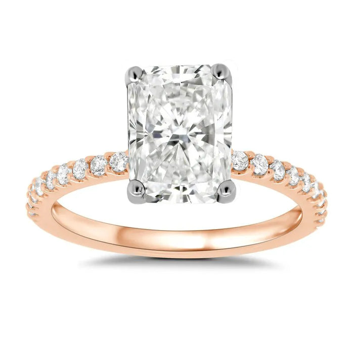Lab Grown Radiant Madison Engagement Ring