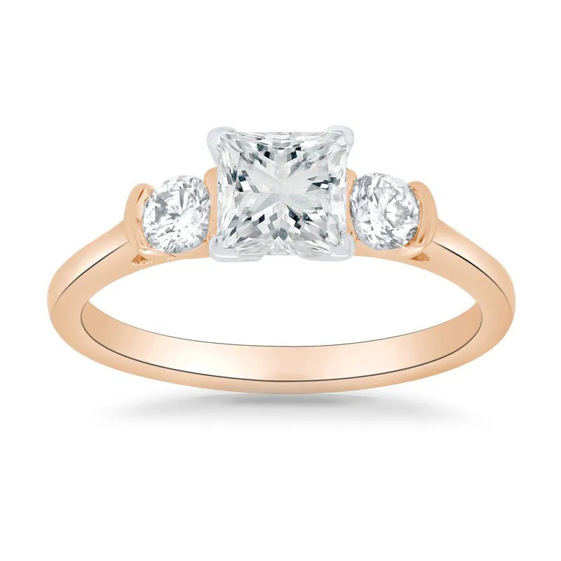 Princess Paris Trilogy Engagement Ring