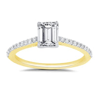 Emerald Avery Engagement Ring