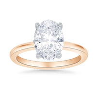 Lab Grown Pippa Oval Engagement Ring