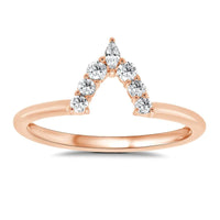 Halo Prong Set Diamond Wedding Ring