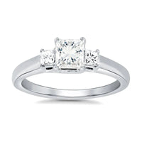 Princess Trilogy Engagement Ring
