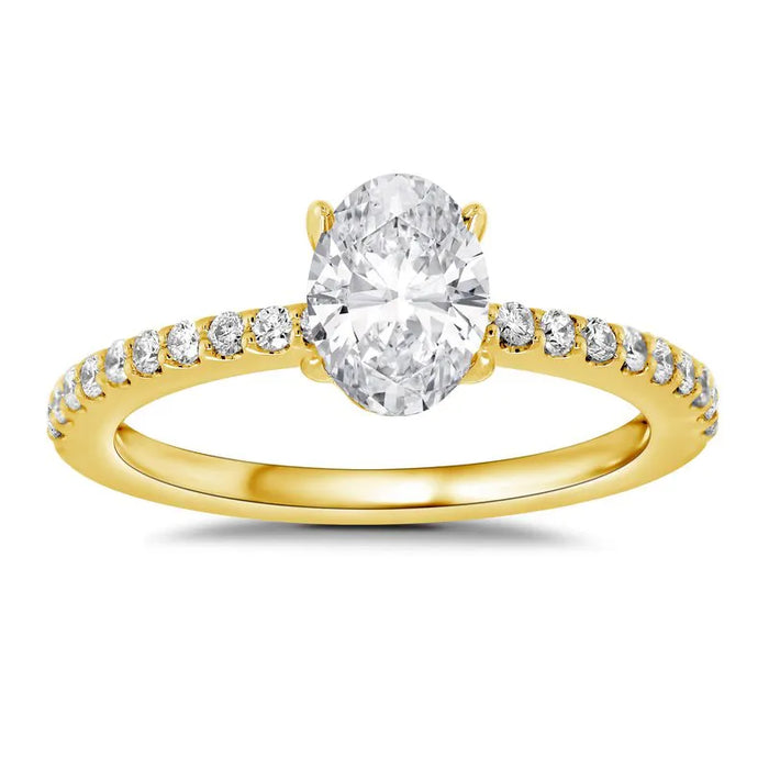 Madison Oval Engagement Ring