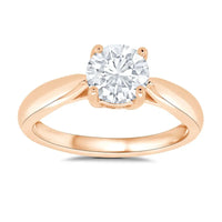 Lab Grown Nina Round Engagement Ring