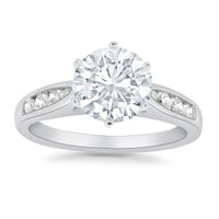 Round London Engagement Ring
